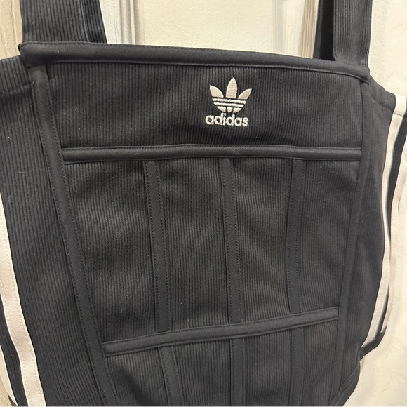NWT adidas Originals Women's Ribbed Corset Tank Size 10 - Picture 4 of 6